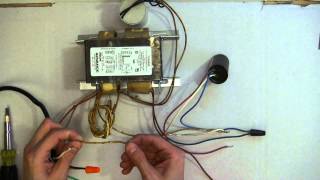 how to wire ballast 1 [upl. by Surbeck]