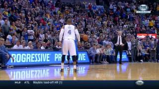 Raymond Felton plays the hero for the Mavericks against the Nuggets [upl. by Goldarina]