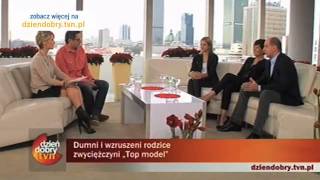 Dzień Dobry TVN  Olga Kaczyńska z rodzicami  do kogo bardziej podobna [upl. by Bigot]