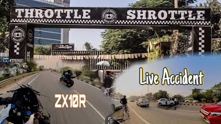 Throttle Shrottle Cafe Gurugram  Super Bike ka adda  rider throttle superbike explore r15m [upl. by Nellek110]