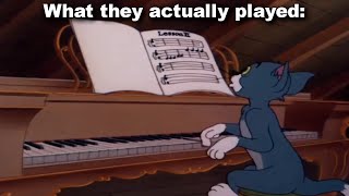 Pianos are Never Animated Correctly Tom amp Jerry Strauss [upl. by Akieluz]