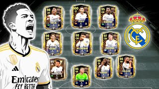 I Built quotSpecial Editionquot Real Madrid Squad FC Mobile 24 [upl. by Yxel231]