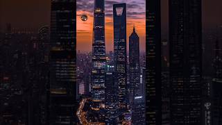 दुनिया की सबसे बड़ी वर्टिकल सिटी शंघाई टॉवर Shanghai City China Short shanghaicity [upl. by Seraphim]