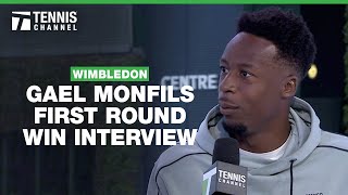 Gael Monfils Balancing Parenthood and Professional Tennis  2024 Wimbledon First Round [upl. by Mcclain671]