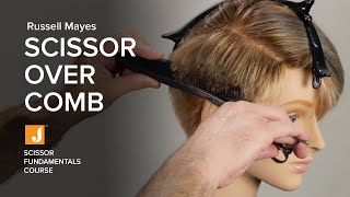 FREE Scissor Fundamentals Course  Scissor Over Comb  Part 4 [upl. by Krm]