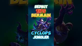 Sedikit tips bermain cyclops jungler 🙌✍️ contentcreatormlbb wiamungtzy cyclopsmlbb cyclops [upl. by Enilec]