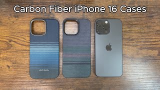 iPhone 16 Carbon Fiber Cases BENKS vs Pitaka [upl. by Pontias]