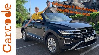 Volkswagen TRoc Cabriolet Facelift Review 2022  SUV And A Convertible UK 4K Carcode Troc [upl. by Danby560]