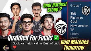 Godl Bgis Group Teams Reveal 😯  Godl Bgis R4 Matches Tomorrow 😳  Godl Qualified For Finals💛✅ [upl. by Nimsaj]