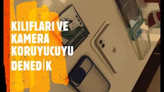 İPHONE 11 KILIFLARINI DENEDİK VE KAMERA KORUYUCU TAKTIK [upl. by Eisenberg]