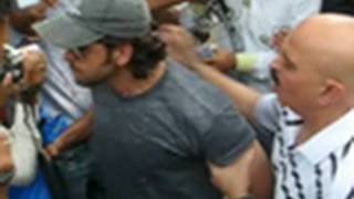 Hrithik Roshan Misbehaves amp Abuses Media at SHIRDI [upl. by Carlick352]