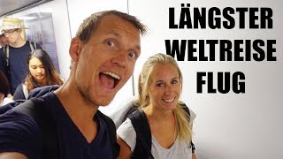 Der längste Flug unserer Weltreise  New York nach  VLOG 294 [upl. by Douville]