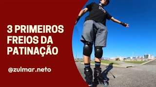 Como frear de patins [upl. by Sosthenna]