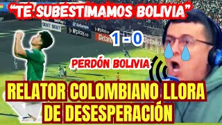 Relator Colombiano quotSe Lamenta Amargamentequot Tras Triunfo Boliviano [upl. by Noryak]