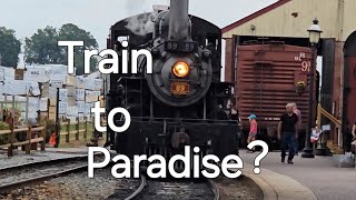 Riding the Strasburg Railroad in Ronks Pennsylvania [upl. by Yelbmik]