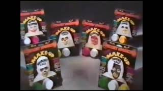 Kooky Spooks Halloween Creepy Creatures Makeup Kits Commercial 1984 [upl. by Kaylil]