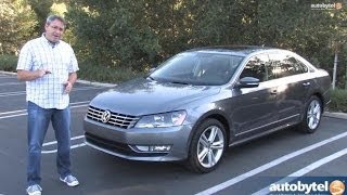 2014 Volkswagen Passat Test Drive Video Review [upl. by Irneh]