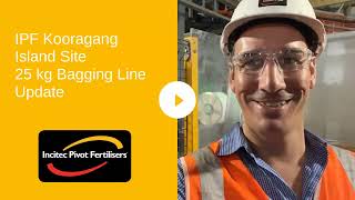 Incitec Pivot Fertilisers 25 kg bagging line at Kooragang Island PDC site [upl. by Niles]