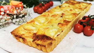 Quiche saumon fumé épinards et chèvre [upl. by Eiramalegna]