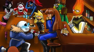 Épousemoi Frans Sans x Frisk comics undertale VF [upl. by Anin]