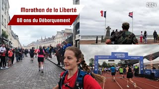 Je cours mon 2ème marathon  • Marathon de la Liberté • Caen 2024 [upl. by Vladamar664]