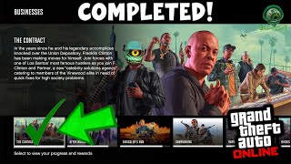 The Contract Career Challenge Completed  How To Unlock LD Organics Van GTA Online [upl. by Holcomb]