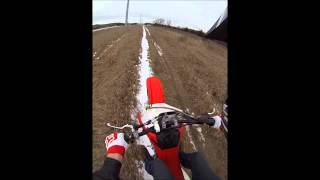 2013 Honda CRF150R Top Speed GOPRO [upl. by Kaylee632]