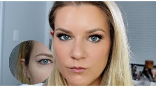 How To Hooded Eyes Makeup amp Eyeliner Tutorial amp Technique [upl. by Dustie254]