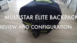 MultiStar Premium Multirotor Travel Backpack Review and configuration [upl. by Iana]