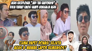 FARHAT NGAMUK KARENA AGUS JADI TAU KANTOR KEMENSOS AGUS PINTER BOHONG [upl. by Alegna]