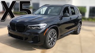 BMW X5 2023 Black Xdrive40i Interior and Exterior Walkaround [upl. by Ecnahs]