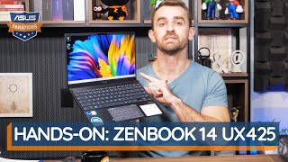 Handson ASUS Zenbook 14 UX425 [upl. by Ahsa]