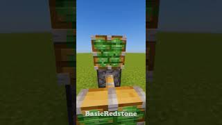 Minecraft Piston Door shorts [upl. by Kerrison241]