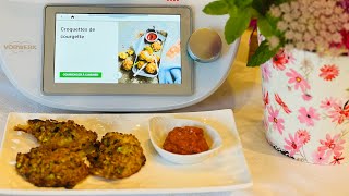 ThermomixCroquettes de courgette et Ketchup maisonCookidoo [upl. by Yrekaz484]