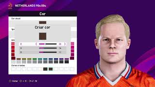 RONALD KOEMAN  FACE BUILD  PES 2020 [upl. by Rycca453]