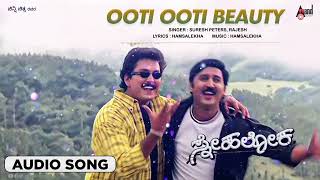 Ooty Beauty  Audio Song  Snehaloka  Ramesh Aravind  Ramkumar  Anu Prabhakar  Rajesh Krishnan [upl. by Ardnuaed]