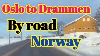 Oslo to Drammen By RoadNorway Road tripClicks by Asifa [upl. by Roda801]