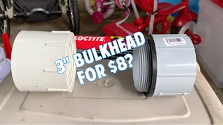 Cheap amp Effective DIY Bulkhead Fittings for Your Pond [upl. by Pamelina477]