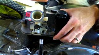 Briggs and Stratton lawnmower carburetor repair for surging engines Part 2 [upl. by Nawed]