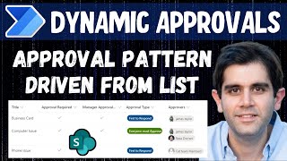 Dynamic Approvals in Power Automate  SharePoint List based Approval Tutorial [upl. by Betti]