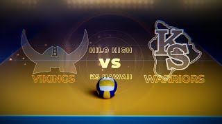 Hilo High Vikings vs KS Hawaii Warriors  BIIF D1 Boys Volleyball Finals [upl. by Mel856]