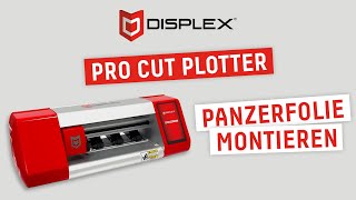 Panzerfolie montieren  Anleitung  PRO Cut Plotter [upl. by Flann252]