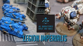 Legion Imperialis Battle Report 1 [upl. by Adaven]