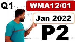 Jan 2022P2  WMA1201  QNo1  Definite integral trapezium rule  IAL Pearson Edexcel [upl. by Nnayecats]