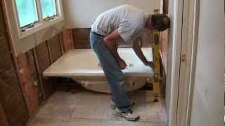 Installing a Whirlpool Jet Tub Part 1 [upl. by Moulton]