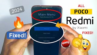 Stuck on MIUI Recovery Mode Easy Fixes for Redmi amp Poco Phones  StepbyStep Guide [upl. by Adnohsak]