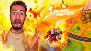 MI PRIMERA VICTORIA CON EL MAYOR BUG DE FORTNITE  TheGrefg [upl. by Ronel]