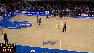 USO MONDEVILLE BASKE vs TOULOUSE METROPOLE B Womens Basketball PART 1 [upl. by Leupold]