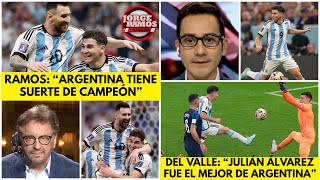 ANÁLISIS ARGENTINA y MESSI APLASTAN a CROACIA y a MODRIC y están en la FINAL│Jorge Ramos y Su Banda [upl. by Akihsar]