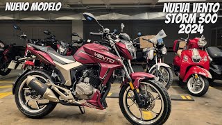 Nueva Vento Storm 300 2024😱  Nuevo Lanzamiento🔥  Nuevo Motor💯 [upl. by Amann]